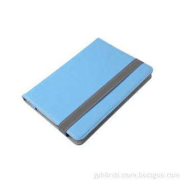 Universal Blue Leather Tablet Case Shock Resistant For 8 in